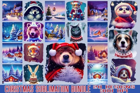 Download I Love Christmas Sublimation Bundle - Sublimation Collection