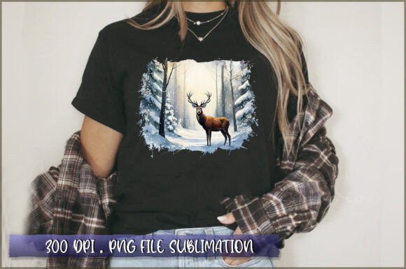 Download Winter Woodland PNG Sublimation - Sublimation Collection