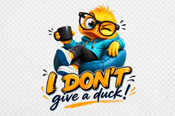 Download I Don't Give a Duck PNG - Premium Bundle