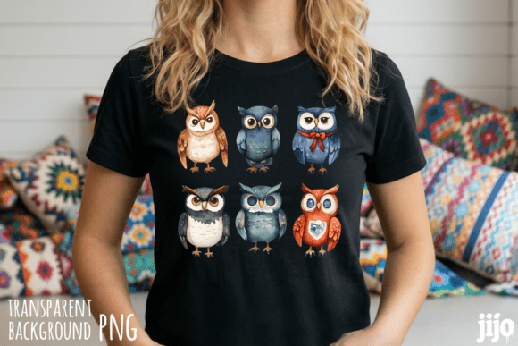 Download Owl Cute Watercolor Animal PNG - Cute watercolor animal Collection