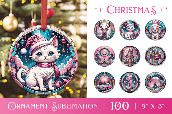 Download Christmas Ornament Sublimation Bundle - Sublimation Collection