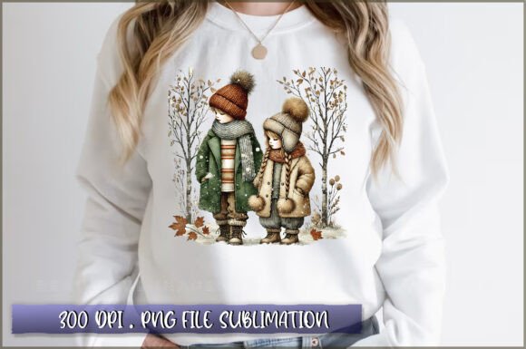 Download Winter Woodland PNG Sublimation - Sublimation Collection