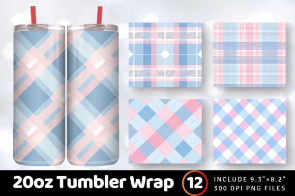 Download Baby Blue Pink Pastel Plaid Checkered Tu - Premium Resources